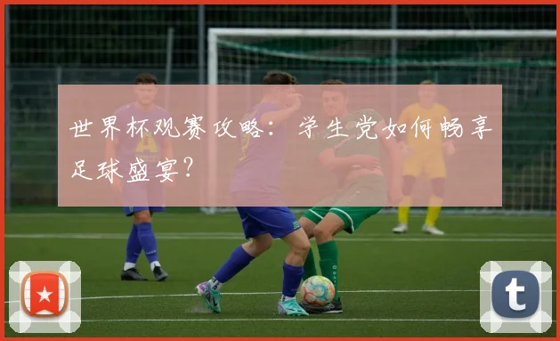 世界杯观赛攻略：学生党如何畅享足球盛宴？